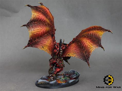 AoS 40k Bloodthirster Minis For War Painting Studio