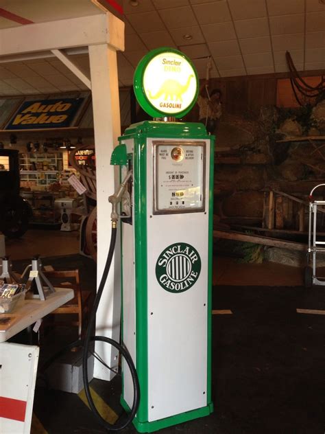 Restored Vintage Martin Schwartz Model 70 Gas Pump Sinclair Dino