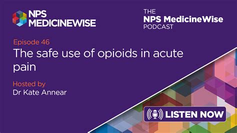 Safe Use Of Opioid Analgesics