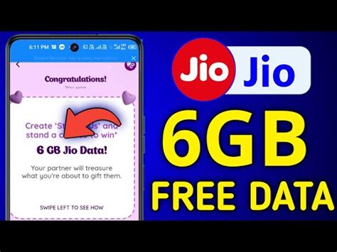 Jio Free 6GB Data New Offer Today How To Get Free Data On Jio Jio