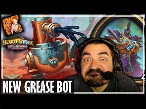 New Greasebot Is Nuts Hearthstone Battlegrounds Youtube