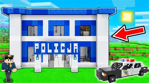 Zbudowa Em Komisariat Policji W Minecraft Youtube