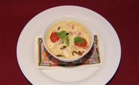 Thailändische Kokos Ingwer Suppe mit Tofu Kerstin Linnart Rezept