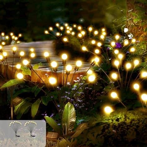 Tsqnw Lampes Solaires Pour Jardin Ext Rieur Pi Ces Led Lampe