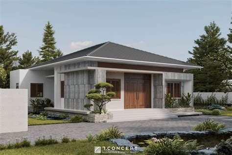 13349. Free 3D Garden House Exterior Model Download by Nguyen Dang Toan ...