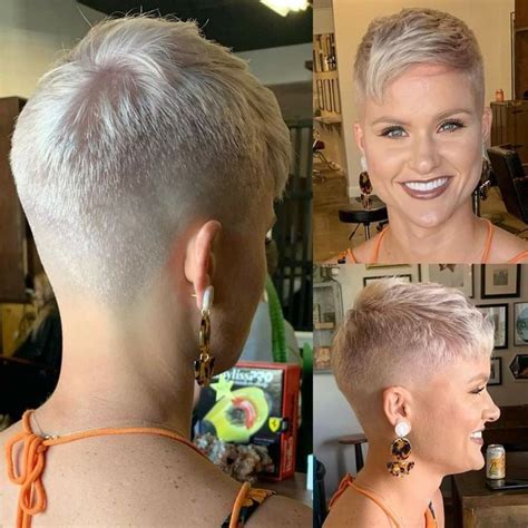 Pin By Vickki On Hairstyles In 2020 Super Short Hair Really Short