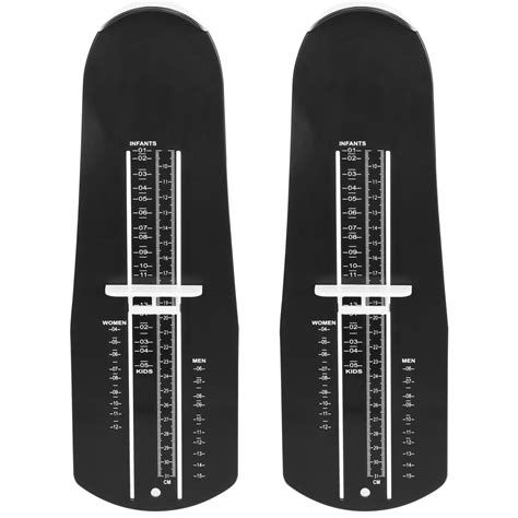 DOITOOL 2pcs Shoe Measurement Ruler - Feet Size Measurer for Adult Kids ...