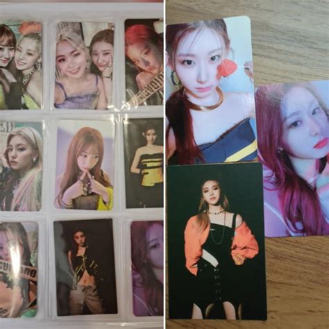 Wts Wtt Itzy Yeji Lia Ryujin Chaeryeong Yuna Pcs Hobbies And Toys Memorabilia And Collectibles