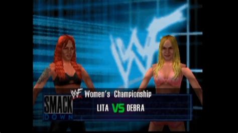 Wwf No Mercy Lita Vs Debra N Youtube