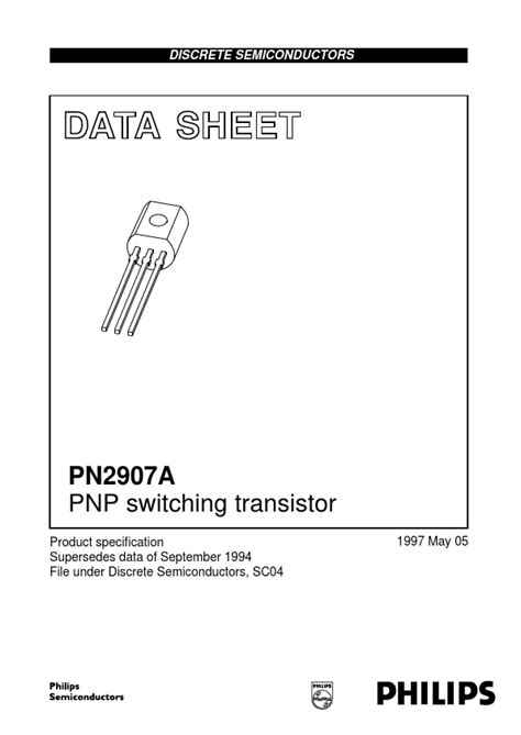 Pn Datasheet Pdf Pnp Transistor