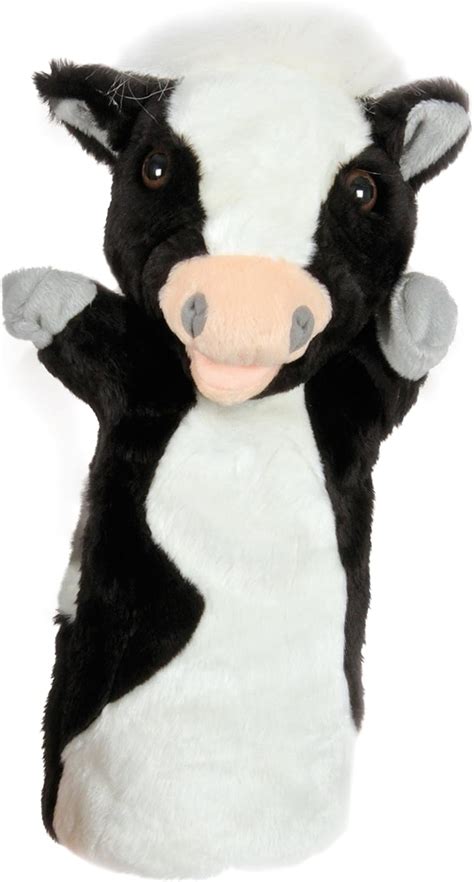 Amazon The Puppet Company Long Sleeves Cow Hand Puppet Toys Games