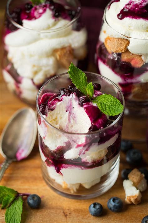 Trifles Cake Cheesecake Filling Blueberry Sauce Cooking Classy