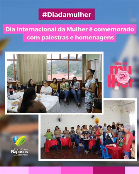 Prefeitura Municipal De Raposos Homenagem Mulheres Prefeitura