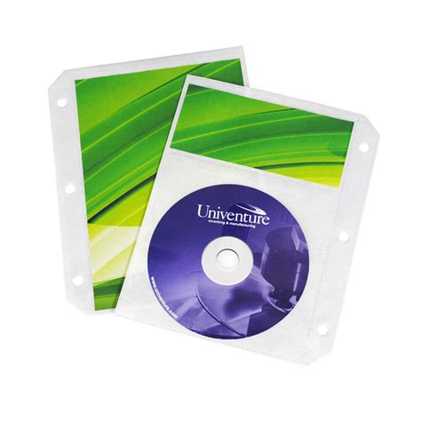 Mini DVD Binder Page - Pack Of 50 - UniKeep.com