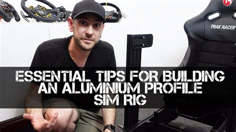 Essential Tips For Building An Aluminium Profile 8020 Sim Racing