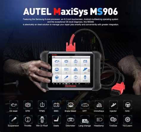 Buy Autel Scanner Maxisys Ms Full Diagnostic Scan Tool Bi