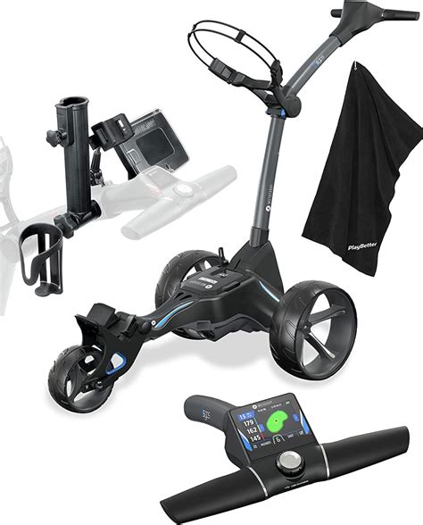 Motocaddy M5 Electric Golf Push Cart Accessories Bundle With Playbetter