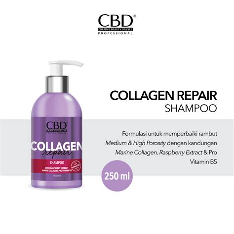 Cbd Collagen Repair Shampoo Ml Lazada Indonesia