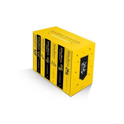 Box Set Harry Potter Hufflepuff House Editions Paperback