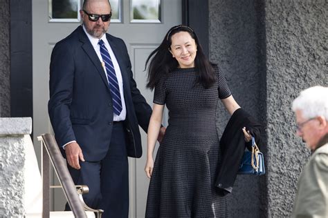 La Directora Financiera De Huawei Que Está Bajo Arresto Domiciliario