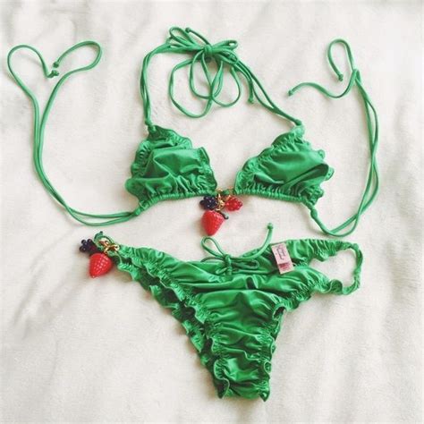 Berry Bikini Ss Collection By Agent Provocateur Worn By Zahia