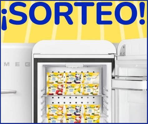 La Lechera Y Smeg Sortean Mini Neveras Lote De Yogures Regalos Y