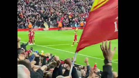 Liverpool Fans Reaction To Mo Salah Goal Vs Manchester City Youtube