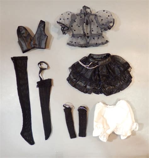 Doll Outfit Mdd Size Synthetic Leather Clothes Set Black Mandarake 在线商店