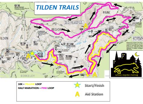 Tilden Course Map