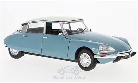 Modellino In Miniatura Citroen Ds Solido Blu Bianco