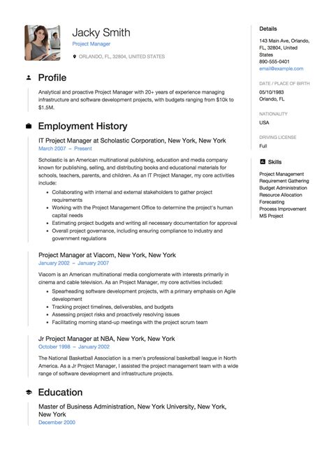 How To Write Project Details In Resume For Experienced - Coverletterpedia