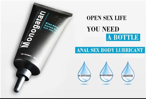 Black Monogatari Sex Lubricant For Men Anal Lubrication Original