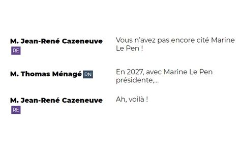 Out Of Context Assembl E Nationale On Twitter Les D Put S Rn Si Ils