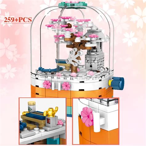 Sembo Block Music Blocks Ideas City Cherry Blossom Japanese Sakura Tree