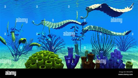 Paleozoic Ocean Animals