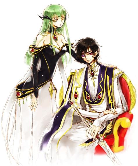 Lelouch X Cc Code Geass Best Animes Ever Lelouch Vi Britannia