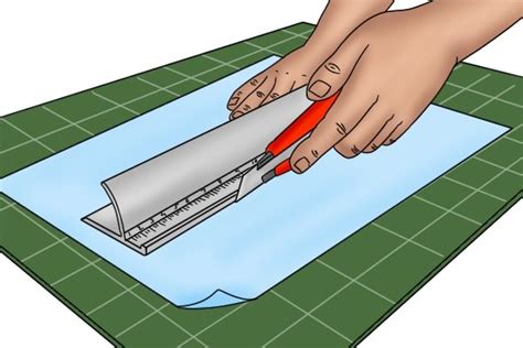 How To Cut Straight Lines With A Safety Rule Wonkee Donkee Tools