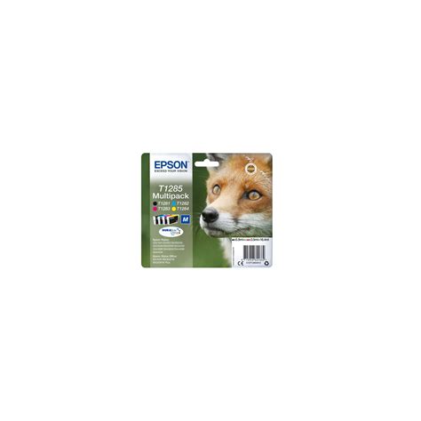 Epson Fox Multipack Renard T1285 Encre Durabrite Ultra N C M J