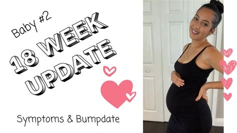 18 Week Pregnancy Update W Baby 2 Symptoms BUMPDATE YouTube