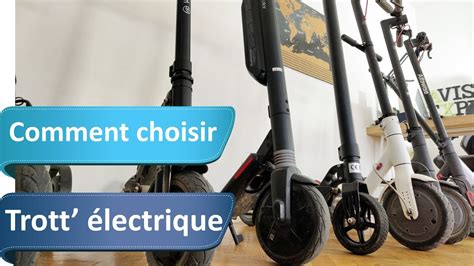 Comment Choisir Sa Trottinette électrique Youtube