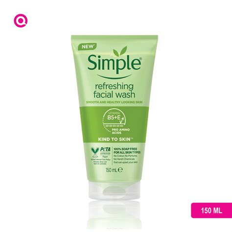 Simple Kind To Skin Refreshing Facial Gel Wash 150ml Osqoo