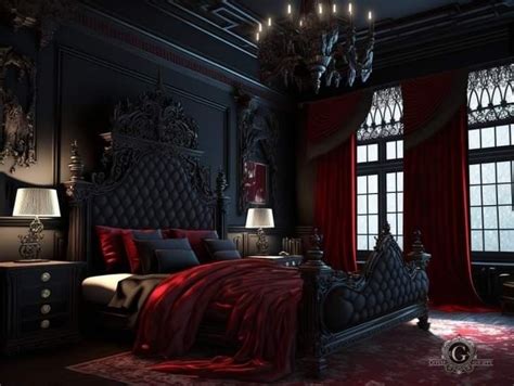 Gothic Bedroom Gothic Bedroom Gothic House Goth Bedroom