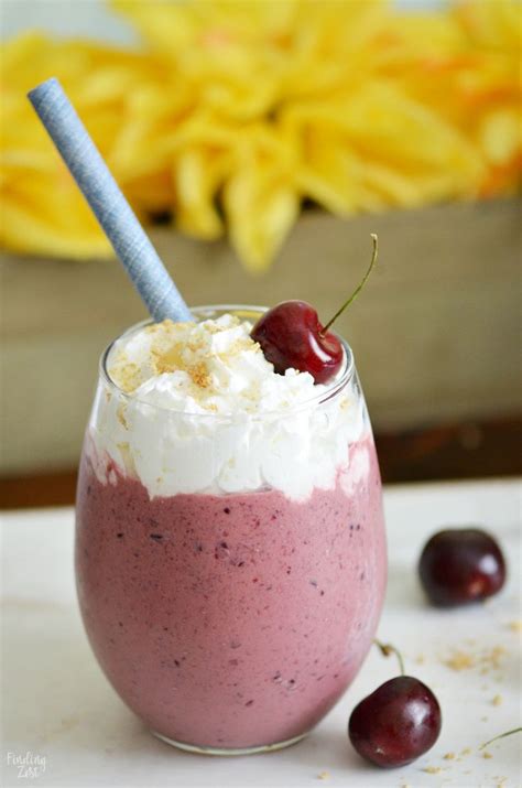 This Cherry Smoothie Recipe Is Loaded With Flavor And Tastes Like A