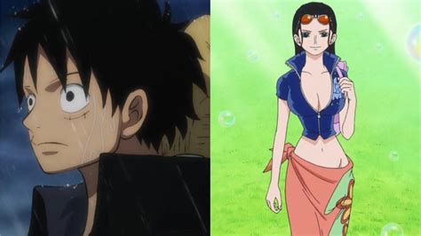 Does Robin like Luffy? Who will Robin end up with Luffy or?