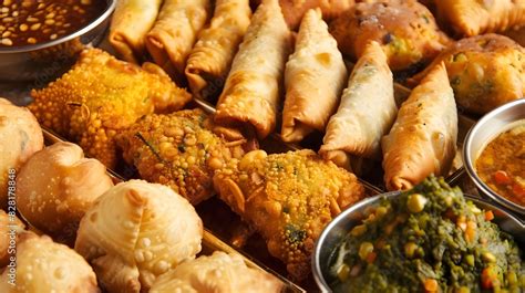 Tasty Pakora And Samosa Delights Flavorful Indian And Pakistani Snack