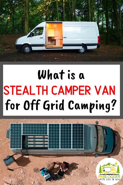 What Is A Stealth Camper Van For Camping Off Grid Rvblogger