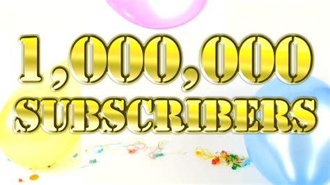 x 1,000,000 - YouTube