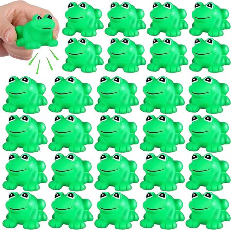 Amazon Kymqlyw Pcs Rubber Frog Squeak And Floating Bulk Frog