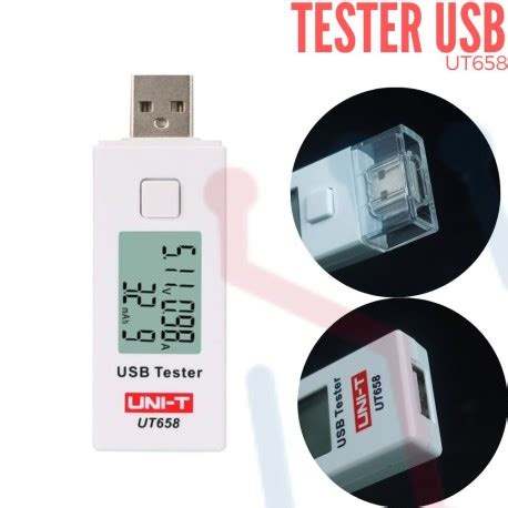 Tester Digital Para Usb Uni T Ut