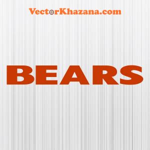 Chicago Bears Letter Svg Png online in USA